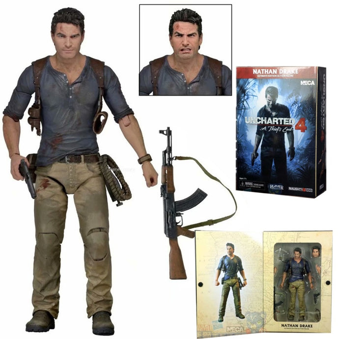 NECA Uncharted 4 Nathan Drake Action Figure Collection
