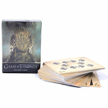 Load image into Gallery viewer, Game Of Thrones Poker Props Yellow Playing Cards