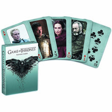 Load image into Gallery viewer, Game Of Thrones Poker Props Blue Playing Cards