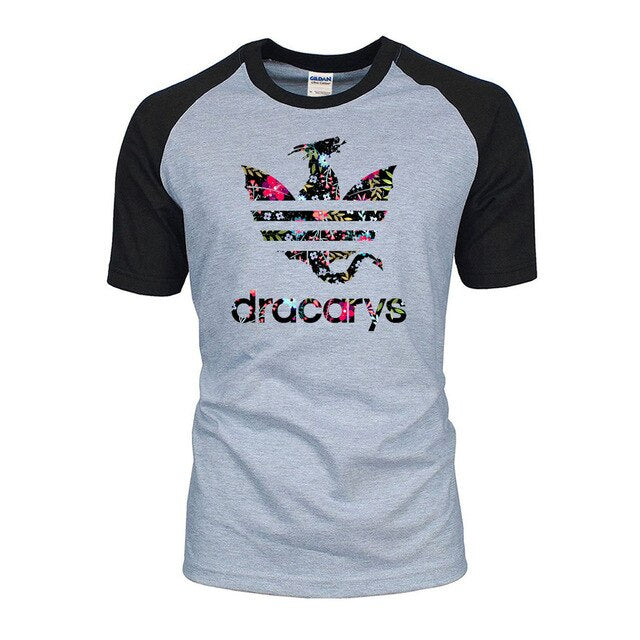 Game of Thrones Dracarys Sleeve Colors T-Shirt Men