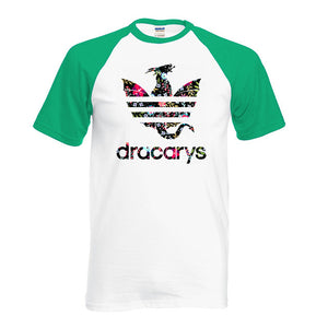 Game of Thrones Dracarys Sleeve Colors T-Shirt Men