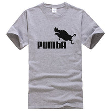 Load image into Gallery viewer, The Lion King Pumba Black Letter Colors T-Shirt Men