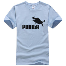 Load image into Gallery viewer, The Lion King Pumba Black Letter Colors T-Shirt Men