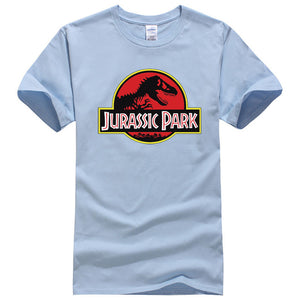 Jurassic Park 2019 New Summer Colors T-Shirt Men