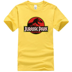 Jurassic Park 2019 New Summer Colors T-Shirt Men