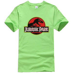 Jurassic Park 2019 New Summer Colors T-Shirt Men