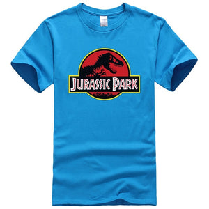 Jurassic Park 2019 New Summer Colors T-Shirt Men