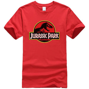 Jurassic Park 2019 New Summer Colors T-Shirt Men