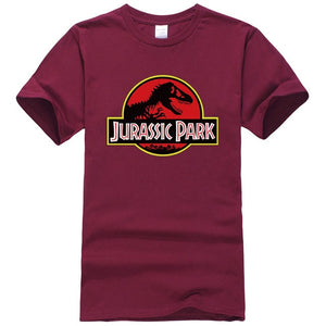 Jurassic Park 2019 New Summer Colors T-Shirt Men