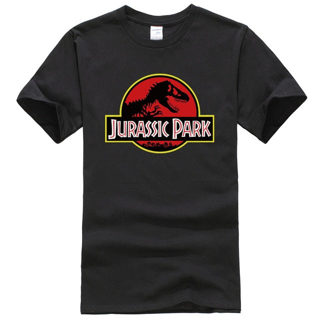 Jurassic Park 2019 New Summer Colors T-Shirt Men