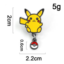 Load image into Gallery viewer, Pokemon Pikachu Brooch Pins