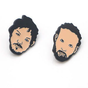 The Walking Dead Rick or Daryl Brooch Pins