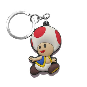 Super Mario 6 Diferent Types Keychain