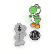 Load image into Gallery viewer, Super Mario Yoshi Brooch Pins