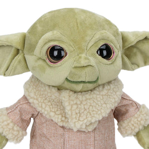 The Mandalorian Baby Yoda Plush Flocked Figure Collection