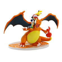 Load image into Gallery viewer, Pokemon Charizard and Ash with Pikachu Anime Figures Collection