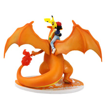 Load image into Gallery viewer, Pokemon Charizard and Ash with Pikachu Anime Figures Collection