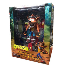 Load image into Gallery viewer, Crash Bandicoot with Jet Board Action FIgure Collection