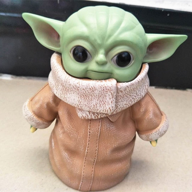 The Mandalorian Baby Yoda Stunned Action Figure Collection