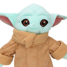 Load image into Gallery viewer, The Mandalorian Medium Yoda Plush Flocked Figure Collection