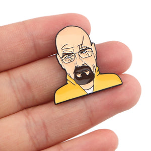 Breaking Bad Walter White Brooch Pins