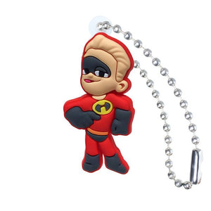 The incredibles 5 Diferent Types Keychains