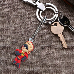 The incredibles 5 Diferent Types Keychains