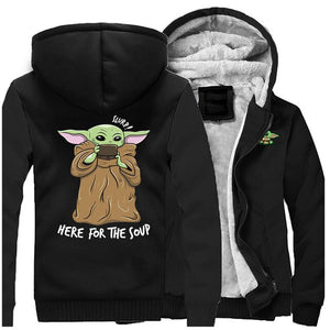 The Mandalorian Baby Yoda Hoodies Men (8 Colors)