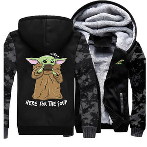 The Mandalorian Baby Yoda Hoodies Men (8 Colors)