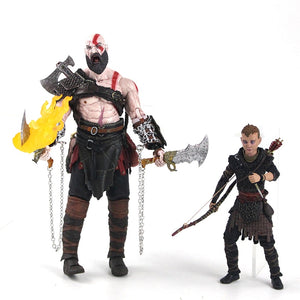 God of War Kratos and Atreus Action Figure Collection