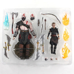 God of War Kratos and Atreus Action Figure Collection