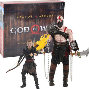 God of War Kratos and Atreus Action Figure Collection