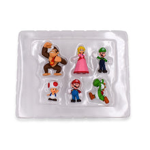 Load image into Gallery viewer, Super Mario Pack 6 Units Mini Action Figures Collection