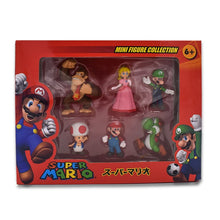 Load image into Gallery viewer, Super Mario Pack 6 Units Mini Action Figures Collection