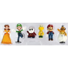 Load image into Gallery viewer, Super Mario Bros Pack 6 Units Mini Action Figures Collection