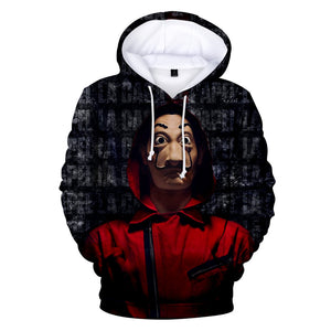 Money Heist Dali Mask Sweatshirt Men