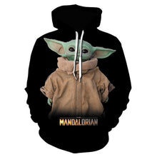 Load image into Gallery viewer, The Mandalorian Baby Yoda Sweatshirt Men