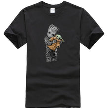 Load image into Gallery viewer, Baby Yoda and Groot Tshirt Men (11 Colors)