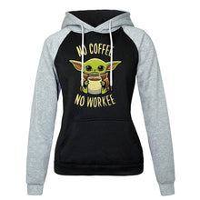 Load image into Gallery viewer, The Mandalorian Baby Yoda Sweatshirt Women (5 Colors)