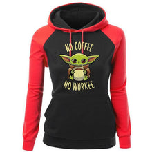 Load image into Gallery viewer, The Mandalorian Baby Yoda Sweatshirt Women (5 Colors)