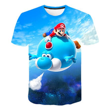 Load image into Gallery viewer, Super Mario Fly T-Shirt Kids and Men