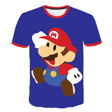 Load image into Gallery viewer, Super Mario Cartoon T-Shirt Kids and Men