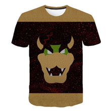 Load image into Gallery viewer, Super Mario Bowser T-Shirt Kids and Men