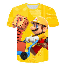 Load image into Gallery viewer, Super Mario Mystery Box T-Shirt Kids and Men