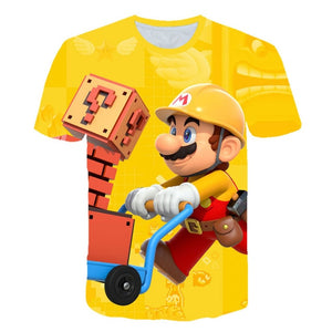 Super Mario Mystery Box T-Shirt Kids and Men