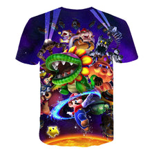 Load image into Gallery viewer, Super Mario Flash T-Shirt Kids and Men