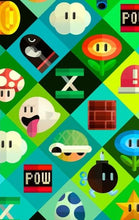 Load image into Gallery viewer, Super Mario Collage T-Shirt Kids and Men