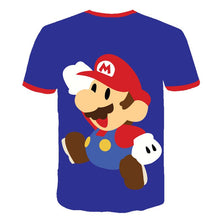 Load image into Gallery viewer, Super Mario Cartoon T-Shirt Kids and Men