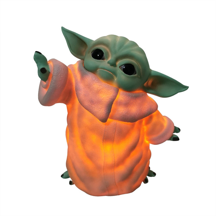 The Mandalorian Baby Yoda With Light Flexo Figure Collection