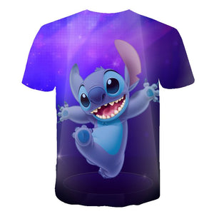 Lilo & Stitch Kick 2020 New T-shirt Kids